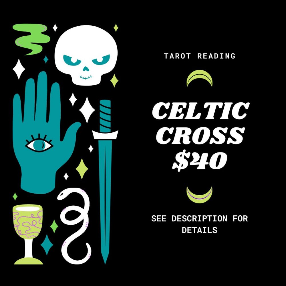 ☽ Ancient Celtic Cross Intuitive Tarot Reading ☽